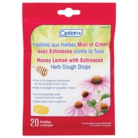 cough drops option+ echinacea