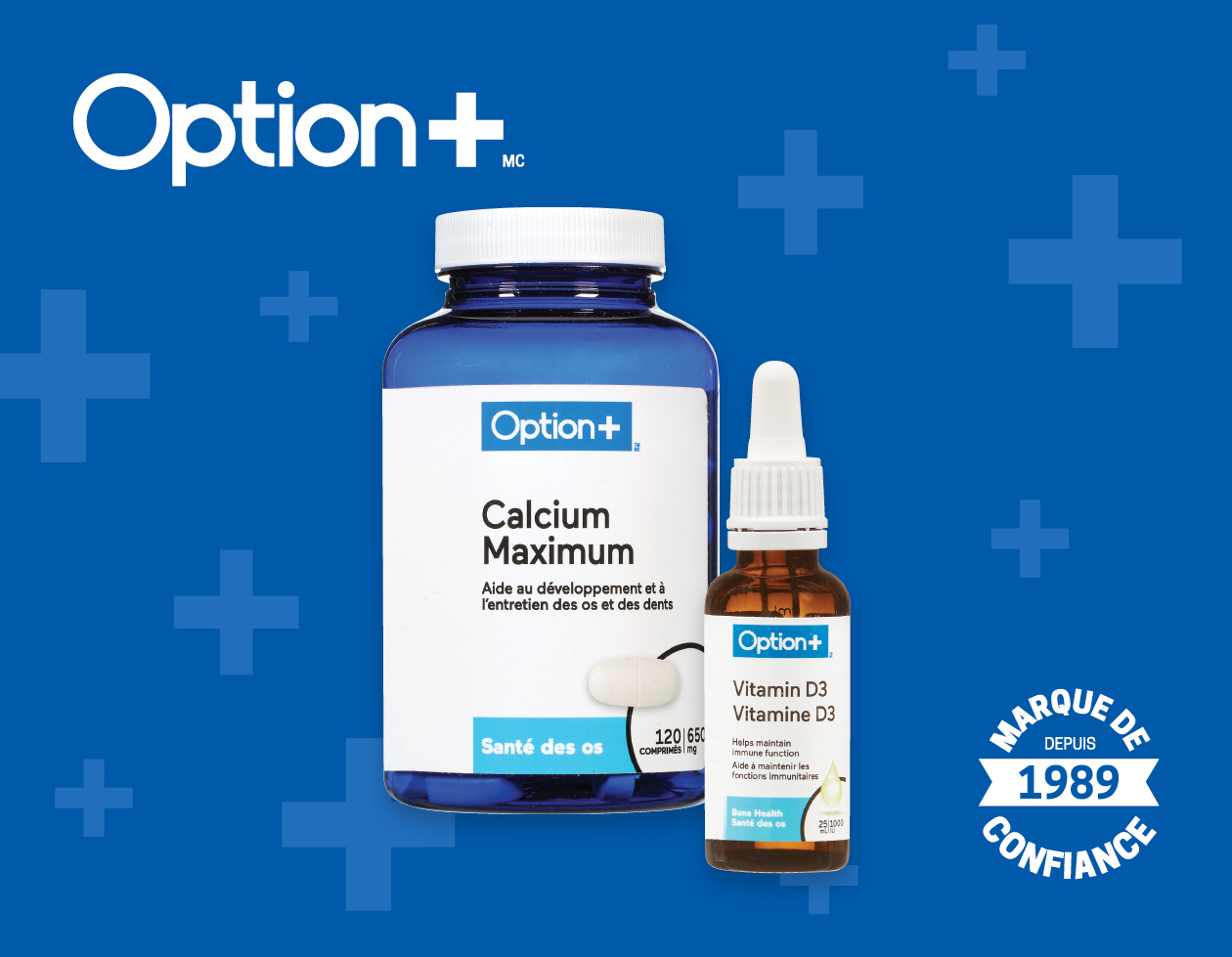 Produits pour la santé des os