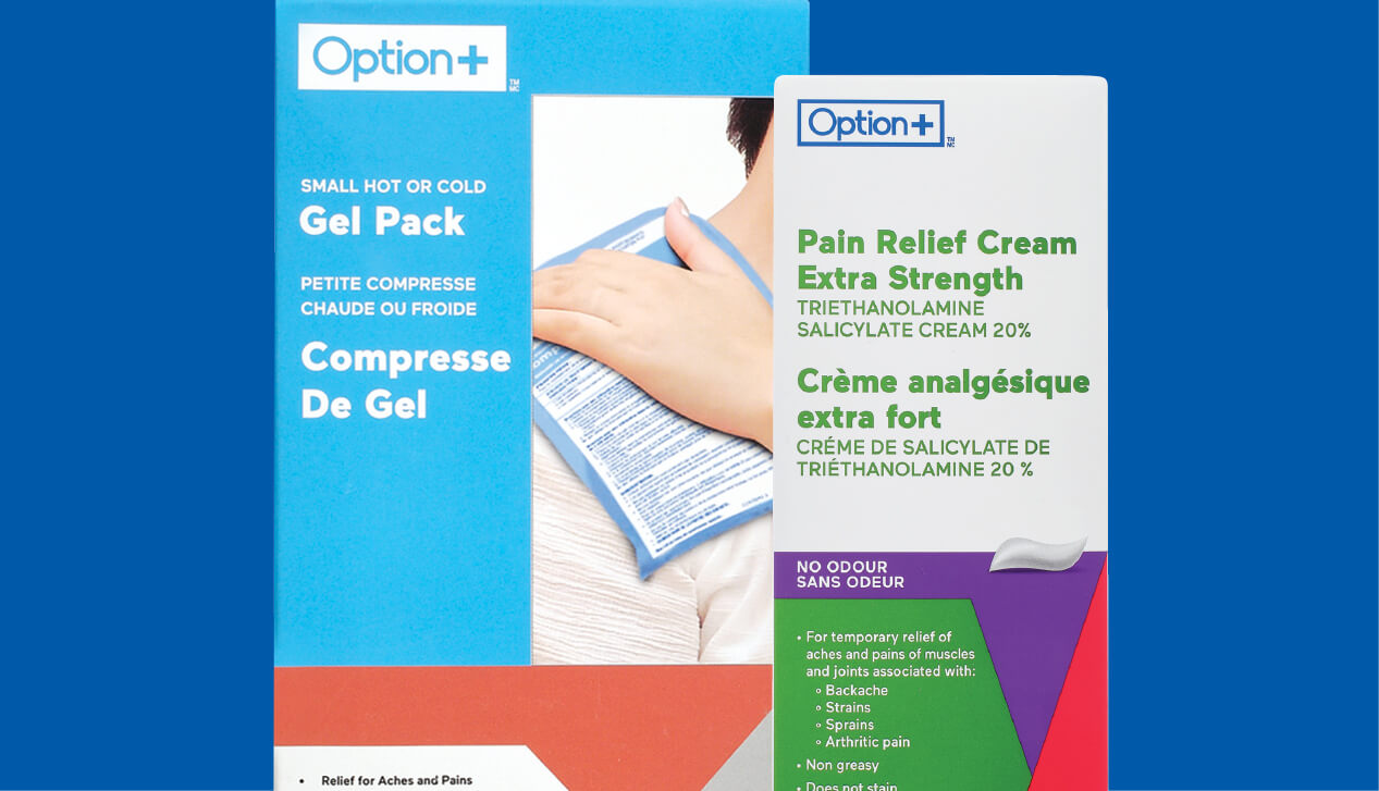 Products for pain relief