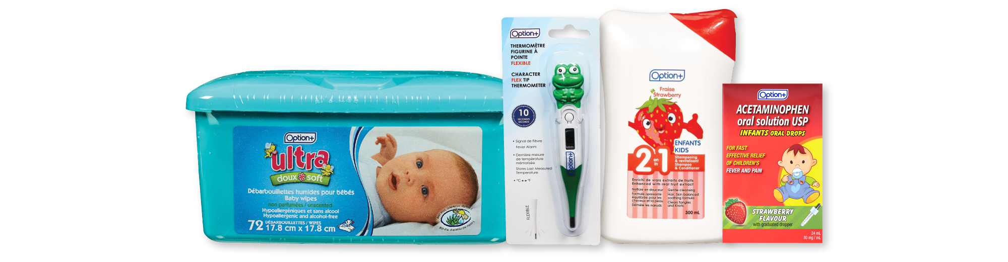 Option+ Kids’ Health and Care Products